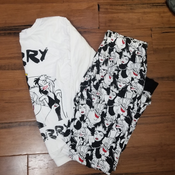 Pyjama Set/ Evil Characters Cruella Disney - Picture 1 of 5